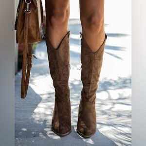 LASSO WESTERN BOOT CAMEL-8.5